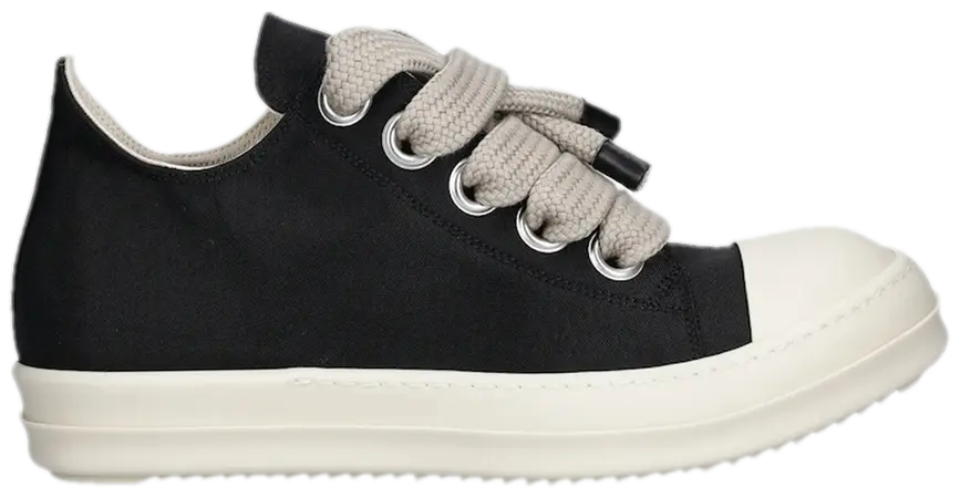 Rick Owens Concordians DRKSHDW Jumbo Lace Low Black Milk